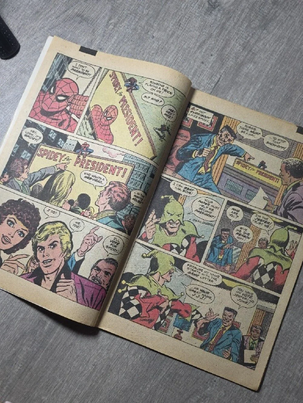 Marvel Spidey Super Stories Comic - Red & Blue